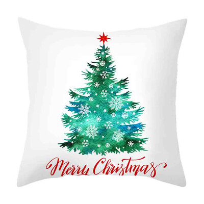 

Siaonvr Christmas Pillow Cover Decor Pillow Case Sofa Waist Throw Cushion Cover