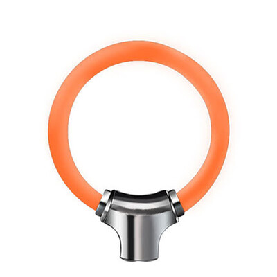 

Single riding danqi bicycle lock ring lock anti-theft steel cable lock mountain road bike portable mini ring lock riding equipment matte gray