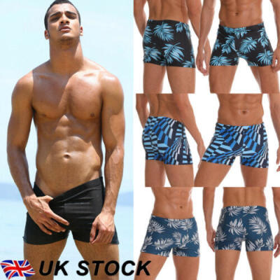 

UK Swim Shorts Swimwear Swimming Trunks Charm Underwear Boxer Briefs Pants Men