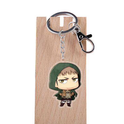 

Anime Attack On Titan Key Chain Acrylic Pendant Anime Accessories Cartoon Key Ring-in Key Chains