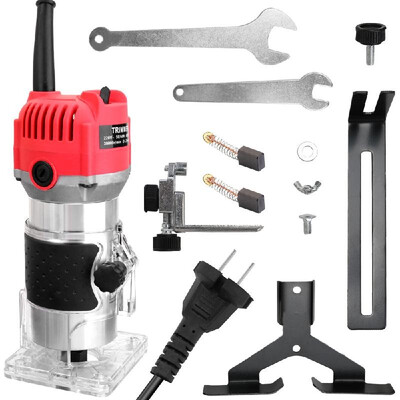 

Woodworking Electric Trimming Machine Engraving Electromechanical Wood Milling Slot Machine Copper Motor