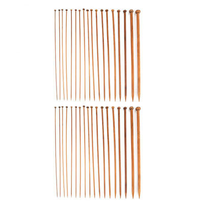 

Greensen 36PCS Knitting Needles Single Point Carbonized Knitting Needles 02-1cm Sizes