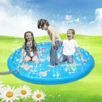 

Tailored Kids Outdoor Summer Fun Game Party Toy Sprinkler pad Play Mat Toddler Water Toys
