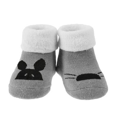 

1 Pair Newborn Baby Cotton Winter Girls Boys Loop Pile Cartoon Kids Socks