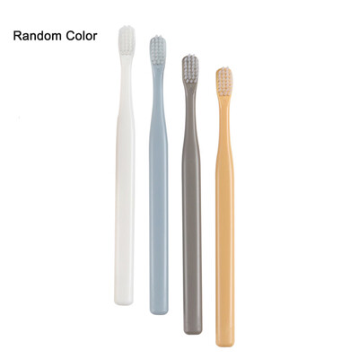 

4pcs Nylon Soft Bristles Toothbrush Household Adult Teeth Stain Cleaning PP Handle Tooth Brush Random Color