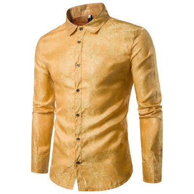 

Men&39s Luxury Casual Formal Shirt Long Sleeve Slim Fit Business Dress Shirts
