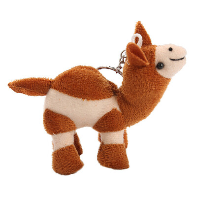 

Siaonvr Cute Soft Camel Key Chain Funny Stuffed Kids Gift Toy Plush