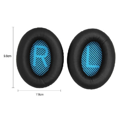 

Replacement Ear Pads Ear Cushions for Bose QuietComfort QC15 QC25 QC35 Over Ear Headphones Earmuff Cushion Protein Material1 Pair