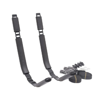 

Kayak Roof Rack Set 2 J-racks Top Carrier Holder for Canoe or Kayak Fits on Vehicle Truck Cross Bar