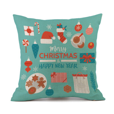 

Tailored Christmas Sofa Bed Home Decoration Festival Pillow Case Cushion Cover