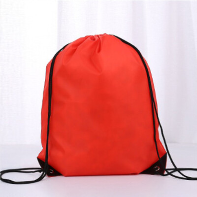

School Drawstring Bag Boys Girls Swim Gym Sack Dance PE Shoe Sport Backpack