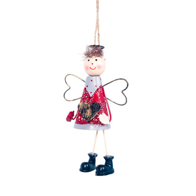 

Toponeto Mini Cute Christmas Decoration Christmas Wrought Iron Home Decor