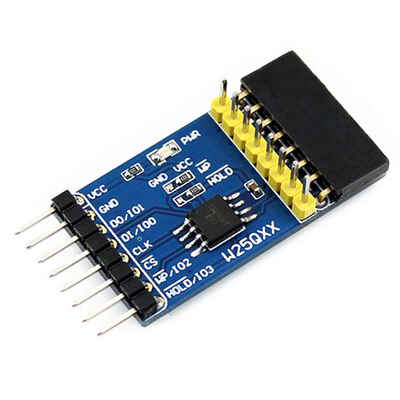 

W25QXX Board Serial DataFlash Module Support StandardDualQuad SPI & QPI with W25Q128FV Onboard
