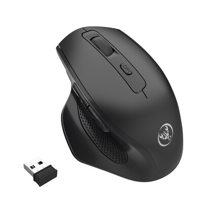 

6 Buttons Mouse Computer Laptop Gaming Working Silent Wireless Optical Mouse 2400 Dpi Rechargeable