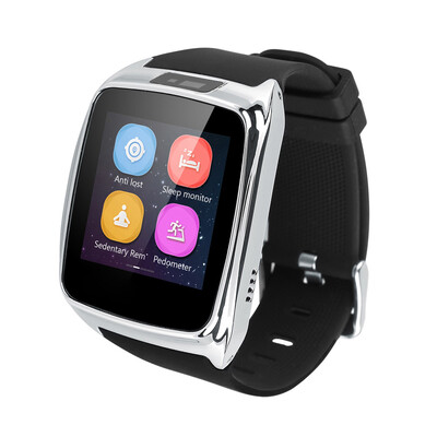 

iradish i8 Bluetooth40 Smart Watch for iPhone6 6 Plus Samsung HTC Xiaomi IOS Android Smartphones Anti-lost Alarm Function Sleep