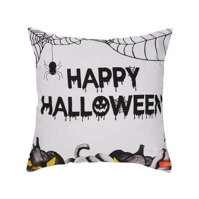 

80 Styles New Halloween Watercolor Pumpkin Pillow Case Thanksgiving Pillow Case Cushion Cover Sofa Bed Car Decor