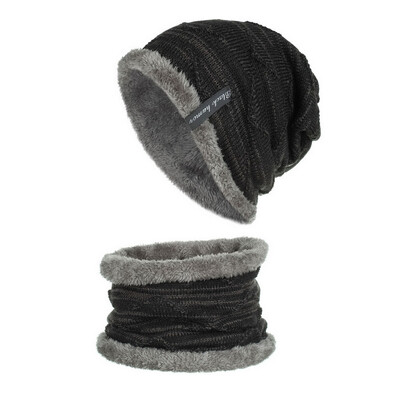 

Tailored 2 Pieces Unisex Knit Cap Head Hat Beanie Cap&Warm Outdoor Hat