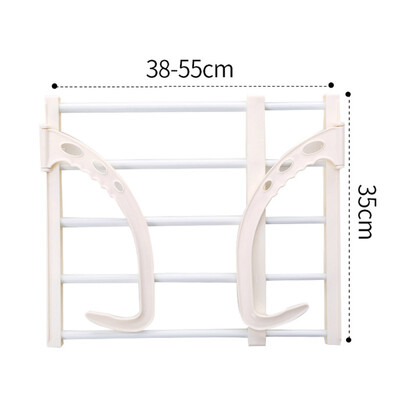 

Adjustable Folding Clothes Drying Racks Hanger Shelf Creative Balcony Storage Holder Outdoor Indoor Clothes Drying Rack Hanger