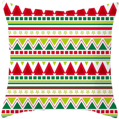 

Tailored 2020Merry Christmas Pillow Cases Cotton Linen Sofa Cushion Cover Home Decor