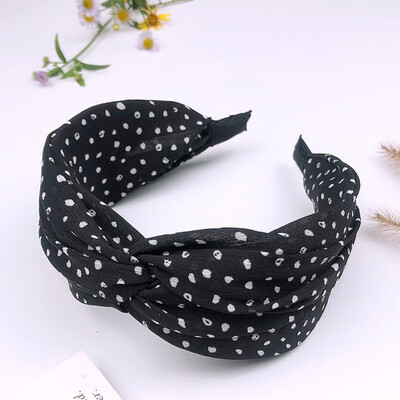 

BabyGirls Cross Design Headband Black White Headwear Apparel Photography Prop Party Birthday Gift