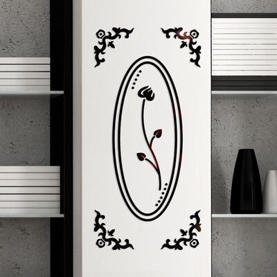 

〖Follure〗3D Diy Lotus Fashion Acrylic Wall Sticker Modern Stickers Decoration