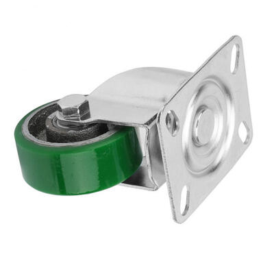 

Greensen 4pcs 3 Inch Swivel Caster Wheel Heavy Duty Top Plate Hooded PU Rubber Castor