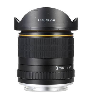 

Kelda 8mm f35 Camera Professional Aspherical Circular Ultra Fisheye Lens for Canon Rebel SL1 XT XTi  XSi T5 T5i T4i Digital SL