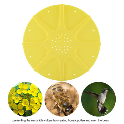 

Greensen Plastic Frame Bees Yellow Disc Beekeeping Anti Escape Equipment Tool Beehive Sliding GateBeekeeping Equipment