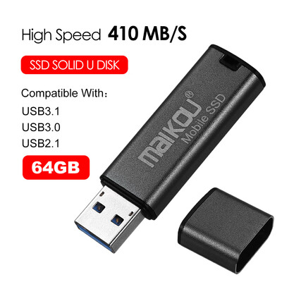 

Mobile Hard Disk Drive Rotatable High Speed USB Flash Disk USB30 External SSD