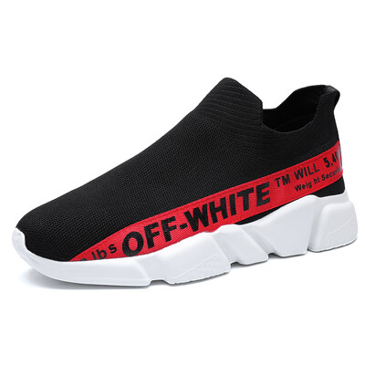 

2019 new summer mesh mesh shoes sports shoes casual pedals lazy shoes student socks shoes summer mens shoes