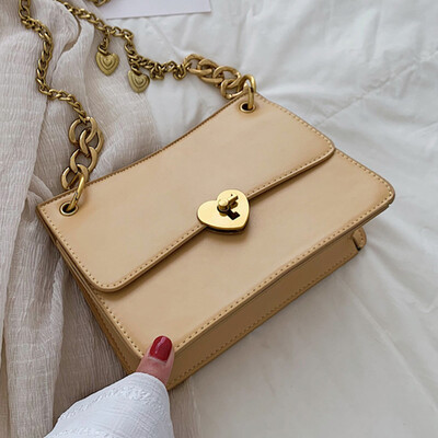 

2019 new summer small fresh fashion chain small square bag French minority air single shoulder oblique satchel bag