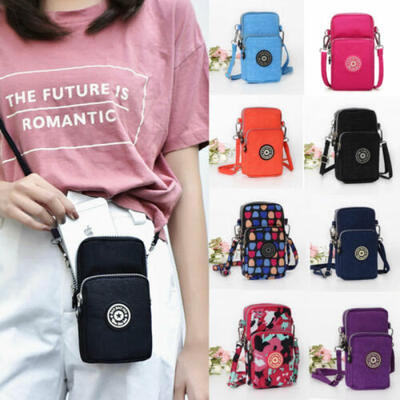 

2019 Cross-body Mobile Phone Shoulder Bag Pouch Case Belt Handbag Purse Wallet7