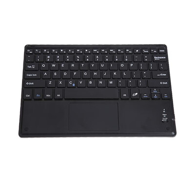 

10inch Ultra-Slim Wireless Bluetooth Keyboard with Built-in Multi-touch Tou