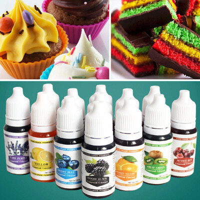

15ml Fondant Macaron Food Coloring Baking Edible Cake Decor Ingredient Pigment