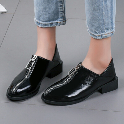 

Rose Womens Fashion Leisure Solid Round Toe Zipper Med Heels Ankle Boots Shoes