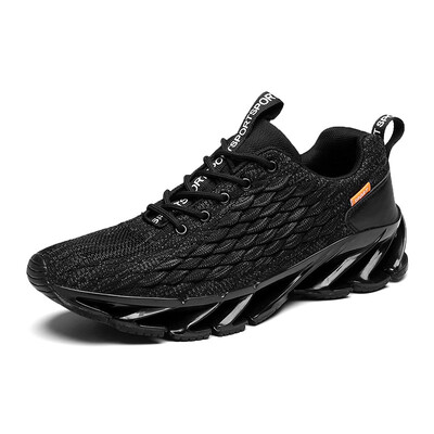 

Fish scales flying weaving blade TPU mens sports