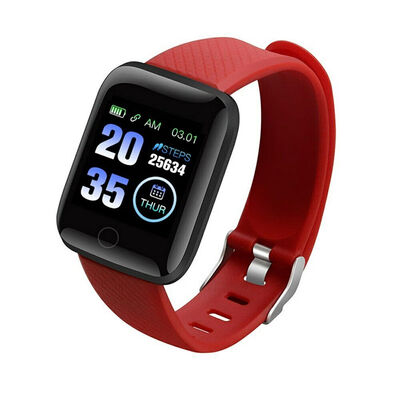 

116Plus Smart Watch Bluetooth Heart Rate Blood Rate Fitness Fitness Activity Tracker