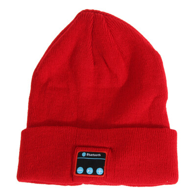 

Soft Warm Hat Wireless Bluetooth Smart Cap Headphone Headset Speaker Mic