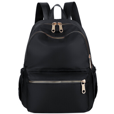 

Oxford double shoulder bag female Korean version fashion canvas backpack womens double shoulder schoolbag large capacity