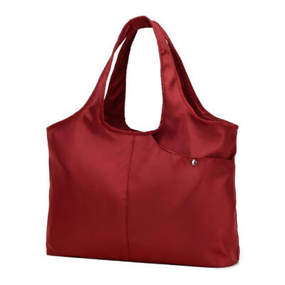 

Women Nylon Handbag Waterproof Large Capacity Tote Shoulder Shopping Bags