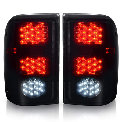 

LED Taillights Tail Lamps for Ford Ranger 1993 1994 1995 1996 1997 1998 1999 All Models & 2000 with 2-Socket