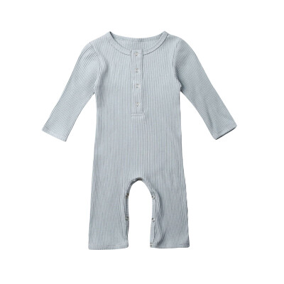 

US Newborn Baby Boy Girl Knitted Cotton Romper Jumpsuit One-Pieces Clothes 0-24M