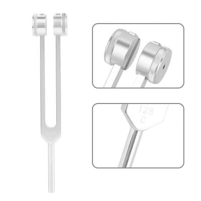 

Greensen Aluminium Medical Chakra Hammer Ball Diagnostic Ear Tuning Fork 128HZ