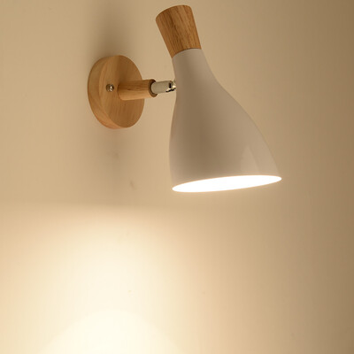 

Siaonvr Creative Wall Lamp Swing Head Sconce Light Bedroom Lighting Bedside Reading Lamp