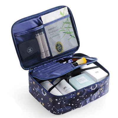 

Large Makeup Storage Bag Toiletry Holder Wash Pouch Cosmetic Travel Organizer