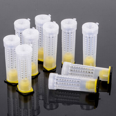 

Siaonvr 10 PCS Beekeeping Rearing Cup Kit Beekeeper Equipment Tools Bee Cages