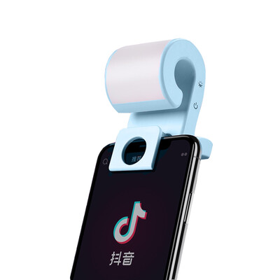 

KYOTSU Jingsheng beauty self-timer lamp mobile phone bracket live shaking sound artifact water blue