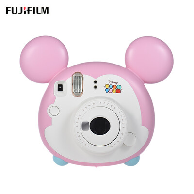 

Fujifilm Instax Mini TSUMTSUM Instant Film Camera with 10 Sheet Film Close-up Lens Strap Auto Metering Selfie Mirror Children Birt