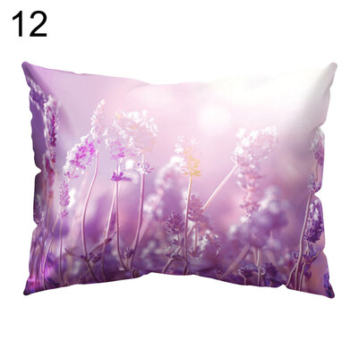 

Fresh Flower Plant Pillow Case Cushion Cover Sofa Bed Car Cafe Office Decoration