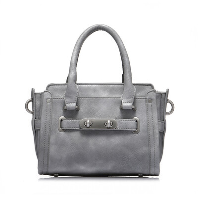 

REALER brand women handbag fashion designer trapeze bag high quality PU leather tote bag solid shoulder crossbody bags